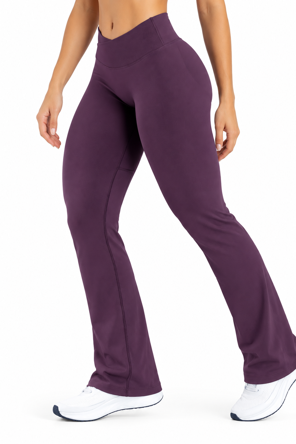 Leggings Calza Flare Tiro Alto CH07