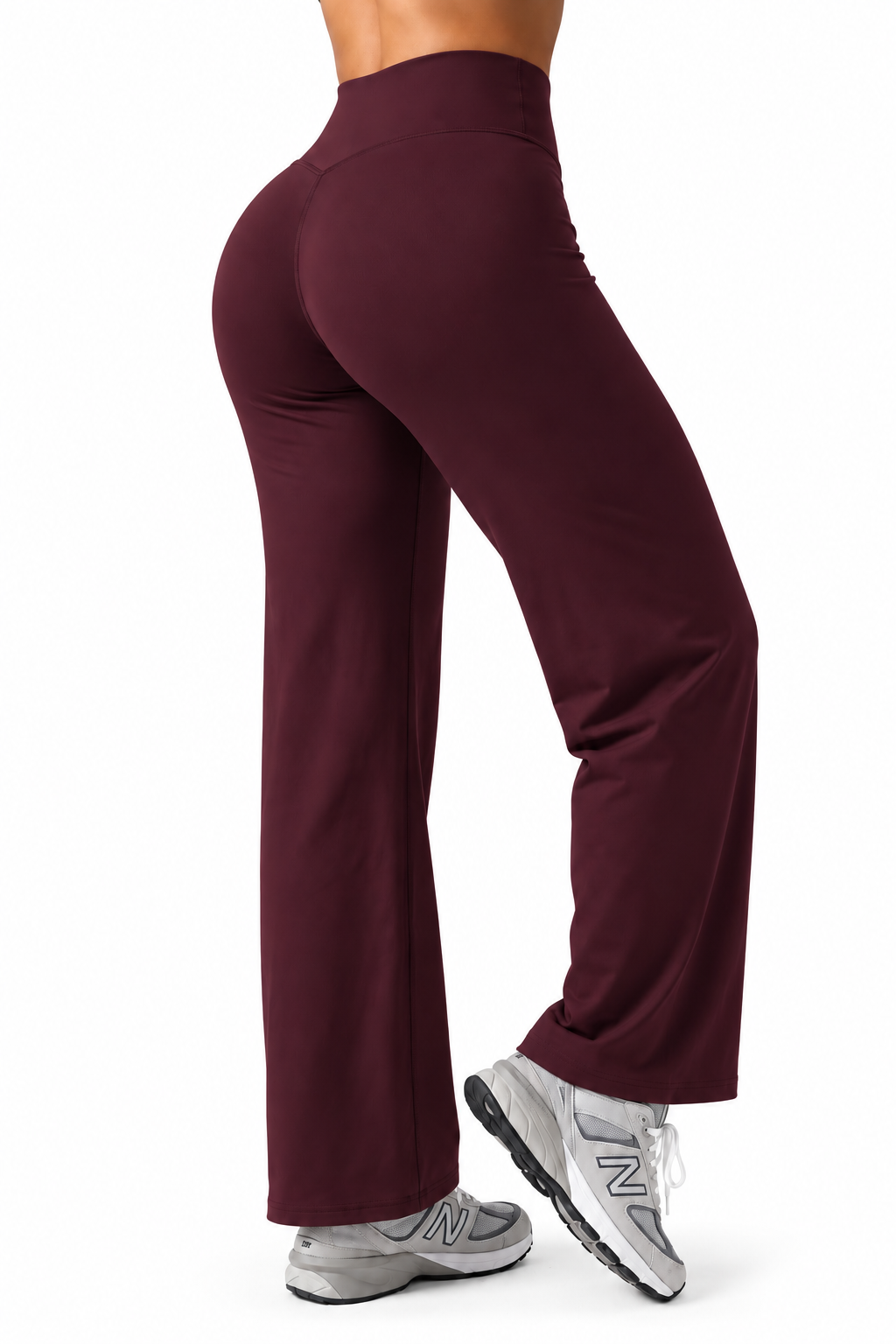 Pantalón Palazzo Deportivo Tiro Alto CH344
