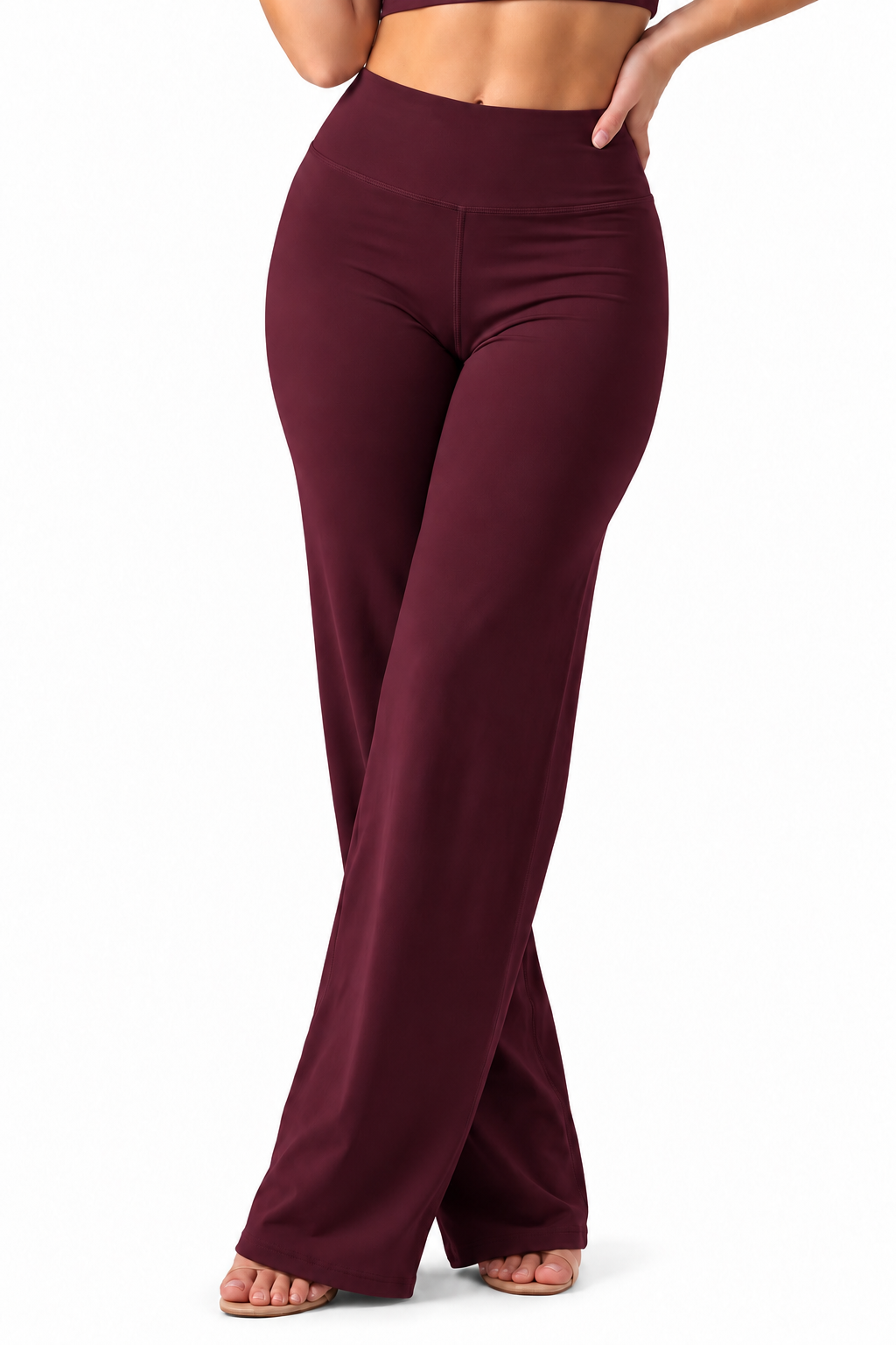 Pantalón Palazzo Deportivo Tiro Alto CH344
