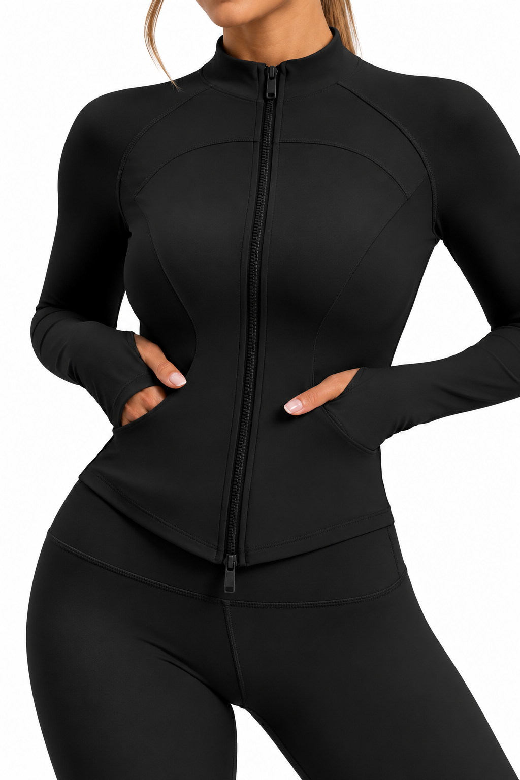 Chaqueta Sport Pro Viral con Cierre y Bolsillos CH39