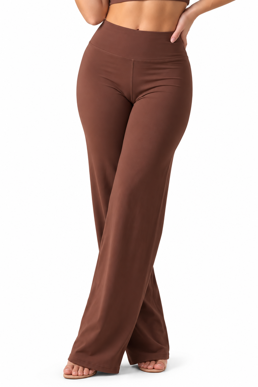 Pantalón Palazzo Deportivo Tiro Alto CH344