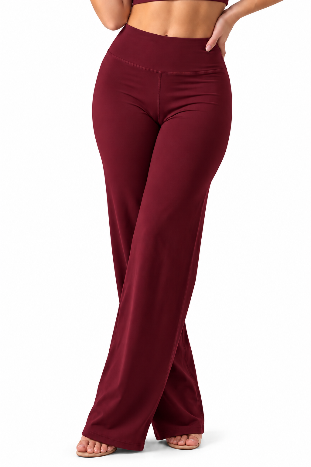 Pantalón Palazzo Deportivo Tiro Alto CH344
